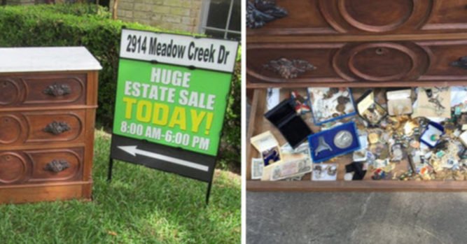 He Bought A 100 Dresser At An Estate Sale But Then Discovered A