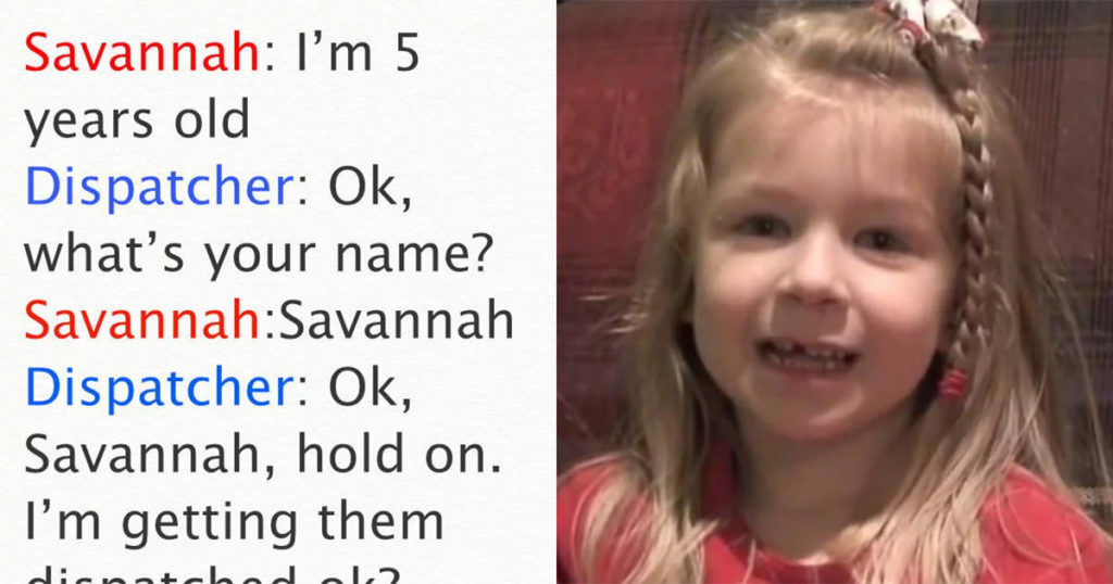 5YearOld’s 911 Call To Save Dad’s Life Is Cracking Everyone Up