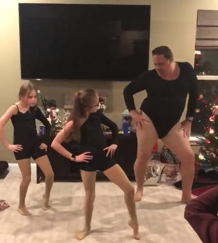 Best Dad Ever Puts On Leotard