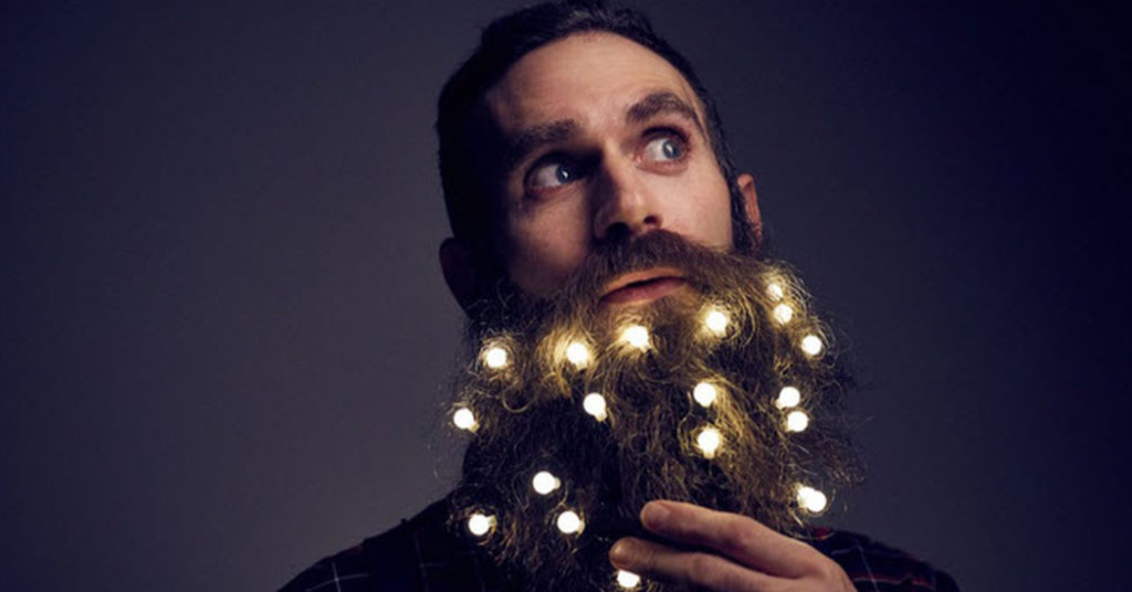 These Beard Christmas Fairy Lights Are Going To Light Up More Than The