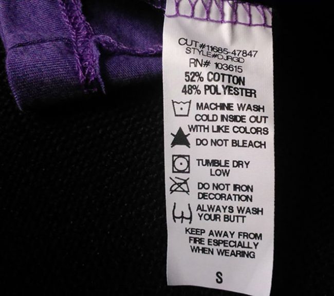 18 Hilarious Clothing Tags That Will Make You Wonder What The Factory ...