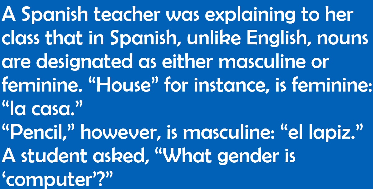 Spanish Teacher Starts A Classroom Debate With The Most Hilarious