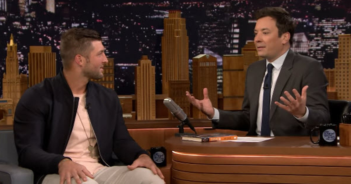 Tim Tebow Sees The Prom Date He Turned Down On ‘Tonight Show’ And ...