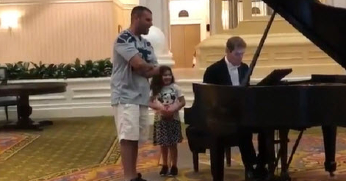 Firefighter Dad Starts Singing ‘ave Maria At Resort And People Cant