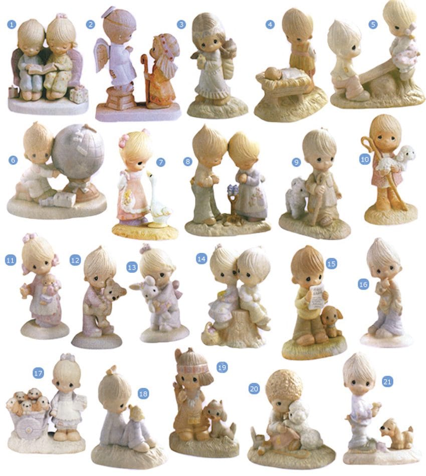 Old Precious Moments Figurines Are Now A Collector s Item And Could Be