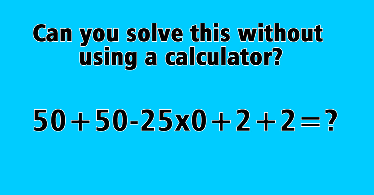 This May Be An 8Th-Grade Maths Problem But It Is Stumping The Internet – Inner Strength Zone