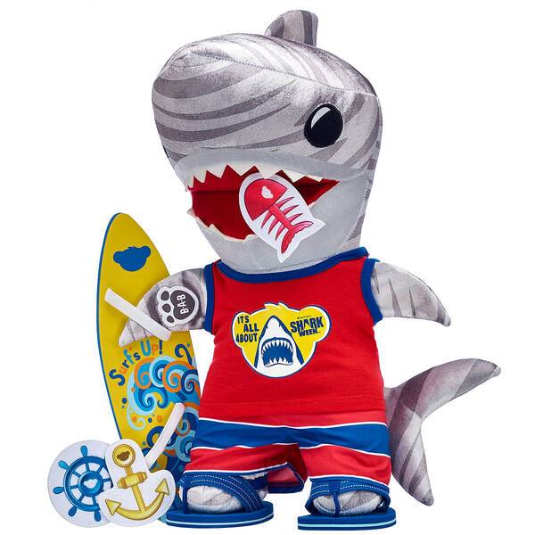 BuildABear Celebrates Shark Week With Special Edition Shark Plushies