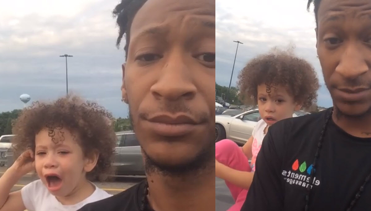 Tough Loving Father Smoothly Ends Toddler Daughter's Tantrum Meltdown ...