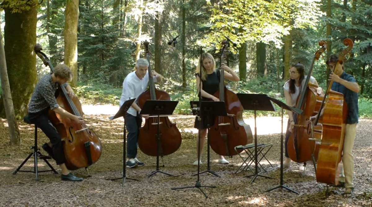 WorldClass Double Bass Quintet Performs Brilliant Rendition Of The