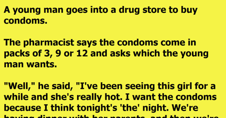 Babe Man Learns A Hilarious Lesson Buying Condoms From The Pharmacist Inner Strength Zone