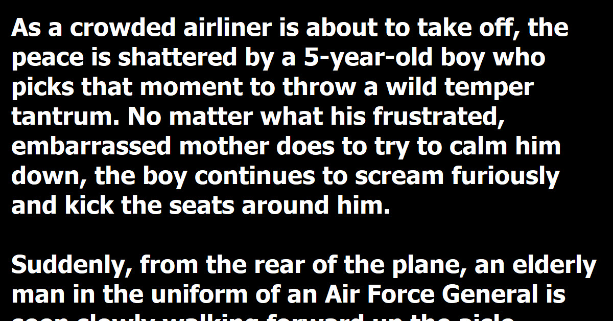 Young Boy Throws A Tantrum On A Plane And Gets Put In His Place Inner