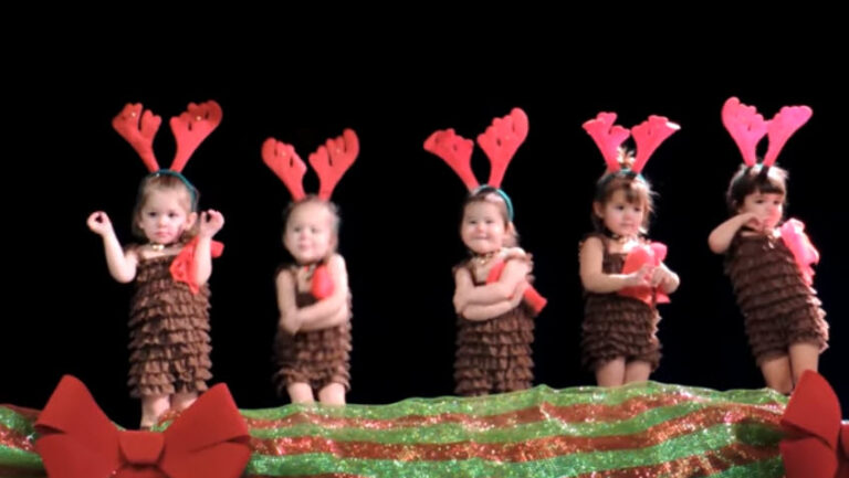 Reindeer Dance Recital Makes The Audience Giggle Inner Strength Zone