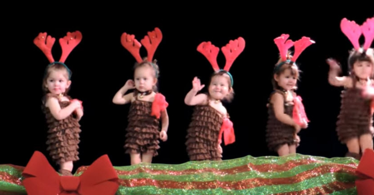 Reindeer Dance Recital Makes The Audience Giggle Inner Strength Zone