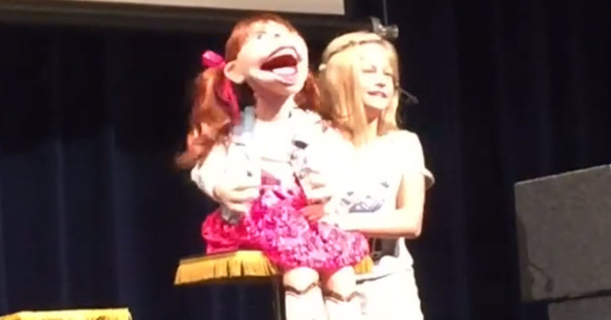 12 Year Old Ventriloquist Sings And Yodels With Her Dummy Inner