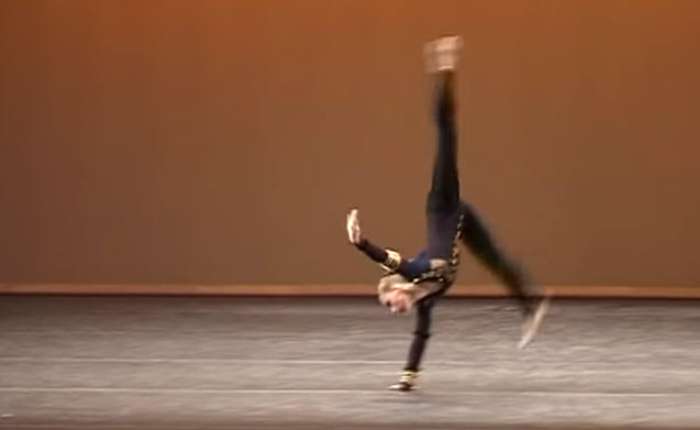 Ballerina Stuns The World With Spider Dance Inner Strength Zone