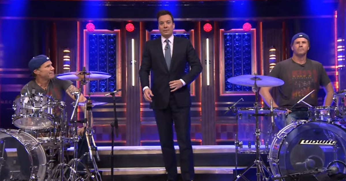 Will Ferrell Has Iconic DrumOff With Chad Smith Of The Red Hot Chilli