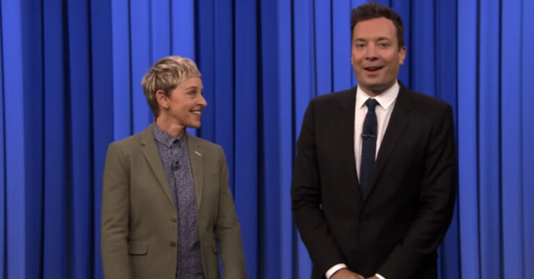 Jimmy Fallon Goes Toe-To-Toe With Ellen DeGeneres In An Epic Lip-Sync ...