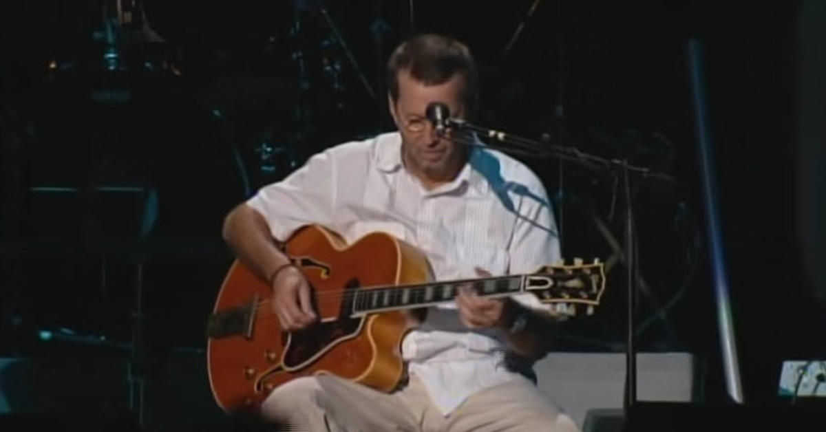 Eric Clapton Performs 'Over The Rainbow' Live In This Concert From Los