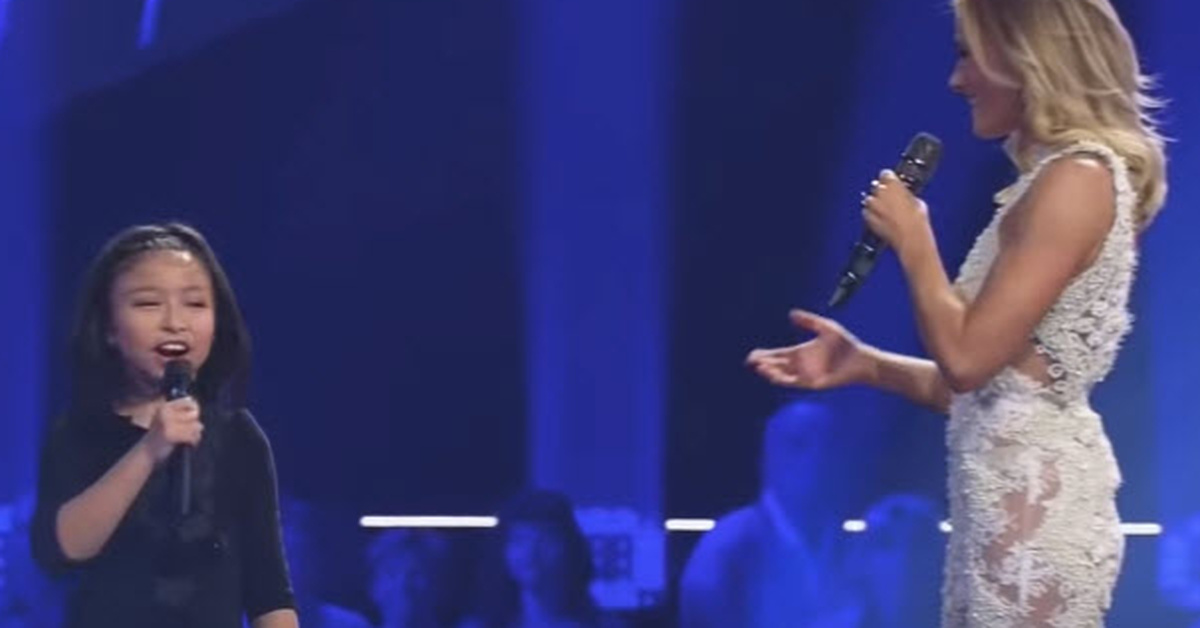 Helene Fischer Sings 'You Raise Me Up' With A Young Celine Tam - Inner ...