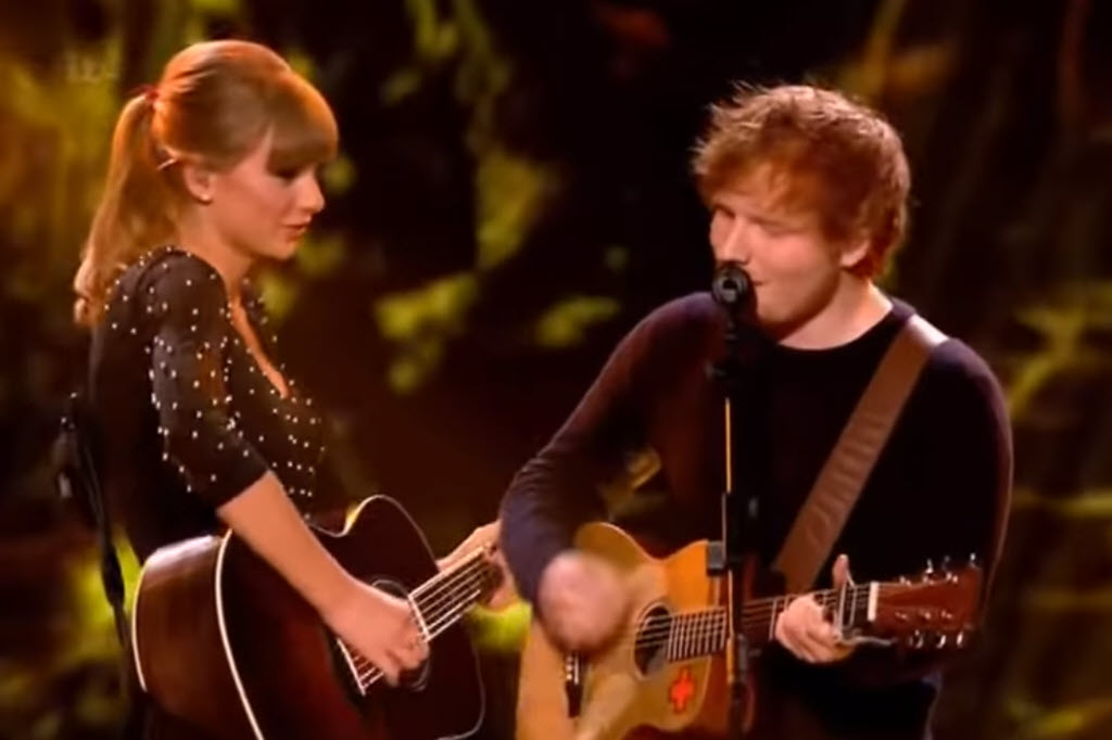 Taylor Swift and Ed Sheeran Team up to Perform 'Everything