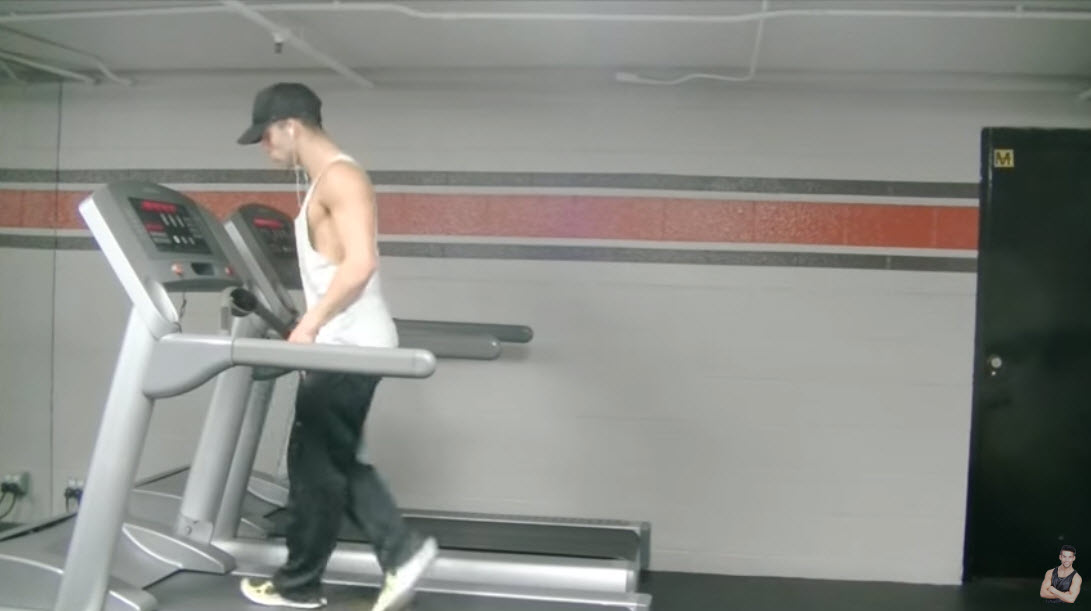 World Renowned Treadmill Dancer Shows Of His Incredible Skill With