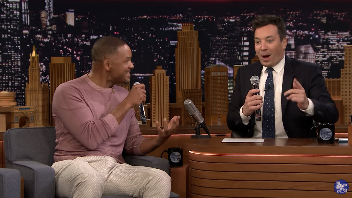 Will Smith And Jimmy Fallon Deliver Laughs During Performance The