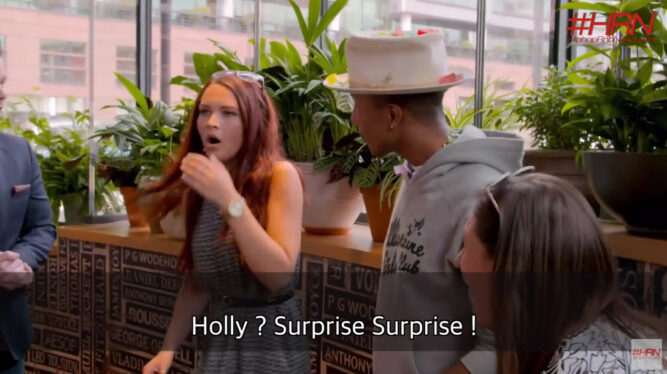 Pharrell Williams Surprises Lucky Fan With Incredible ‘happy Flash Mob