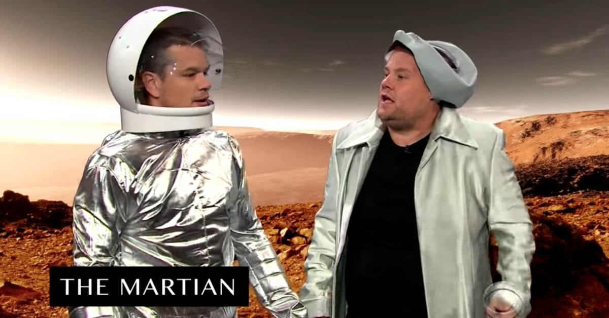 Matt Damon Takes James Corden Along As He Acts Out All Of ...