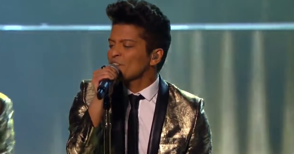 Bruno Mars Give His All In A Spectacular Performance Of His Top Hits