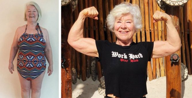 74-Year-Old Woman Undergoes Incredible Fitness Transformation, Becomes ...