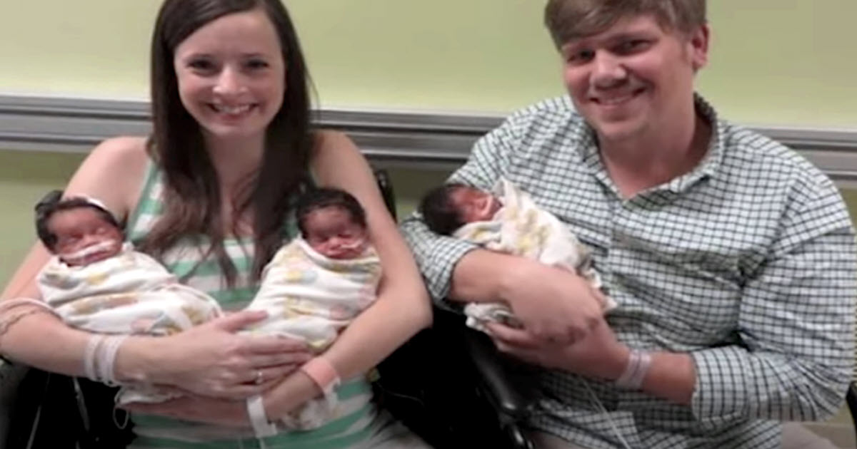 White Mom Gives Birth To Black Triplets After Couple Adopts Unwanted Embryos Inner Strength Zone