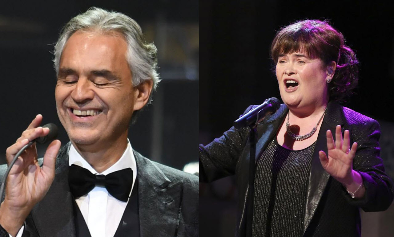 A Powerful Moment: Susan Boyle Sings The Prayer With Andrea Bocelli – Inner Strength Zone